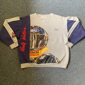 VINTAGE Rusty Wallace Miller Racing Sweater